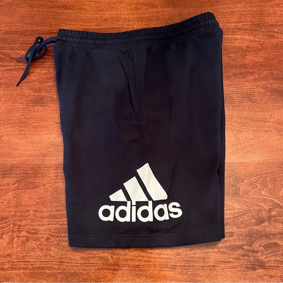 Adidas, NWT Men’s Multisport Shorts, Blue with Logo, Size L - Picture 8 of 11